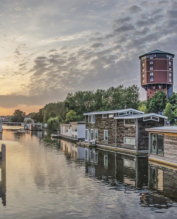 Zwolle zon ondergang